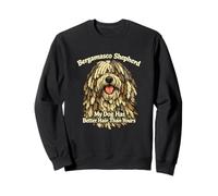 Pastor Bergamasco Mi Perro Tiene Mejor Cabello Divertido Sudadera
