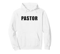 Pastor - Christian Faith Staff & Volunteer Uniform Sudadera con Capucha