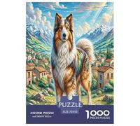 Pastor del Atlas Puzzles Imposible,desafío for Adults Entretenimiento Creativo 1000 Piezas Obra De Arte De Juego De para Adultos Y Niños A Partir De 12 Años 70x50cm/1000pcs
