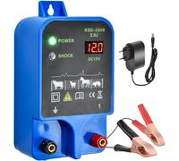 Pastor Electrico 10KM 2J Pastor Eléctrico para vallas Cerca Eléctrica Controlador 3Modos 230V Pastor Eléctrico de Poder Dispositivo Eléctrica Pastor para Granja Jardines Caballos Ganado Ovejas Cerdos