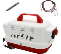 Pastor Eléctrico Llampec 11 Super con Conexión a Red 230V - 4,6 J - 10.000 V - 60 km de Alcance - Cerca eléctrica Para Ganado, Caballos, Ovejas y Cerdos - Fabricado en España