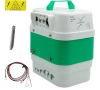Pastor eléctrico Llampec Mod.B12 con batería 12V - 6,3 J, 10.000 V y 75 km de alcance - Ideal para ganado equino, vacuno, porcino, ovino y animales salvajes - Batería y panel solar no incluidos