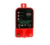Pastor electrico Regulador de Pulso, indicador de Voltaje, Alarma de decibelios Altos de 10 km, energizador de Cerca eléctrica a Prueba de Agua, LCD(EU)