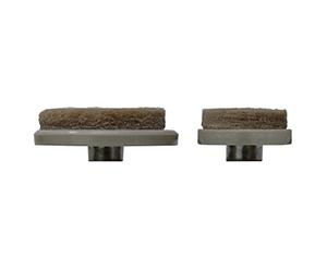 Pastor Hardware 9936 uñas de tacos para muebles con almohadillas de fieltro, 2,54 cm y 1 - 1/2-inch, 20-Count