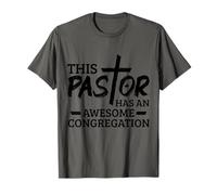 Pastor Iglesia de fe Cristiana Camiseta