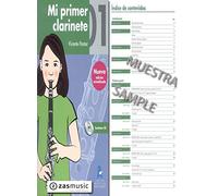 Pastor: Mi primer Clarinete Vol. 1. Contiene CD.