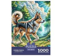 Pastor miorítico rumano Puzzle 1000 Piezas Lindo Perro Mascota, Diversión Rompecabezas De Bricolaje, Entretenimiento Creativo, Regalo, para Adultos Y Niños A Partir De 12 Años 52x38cm/1000pcs