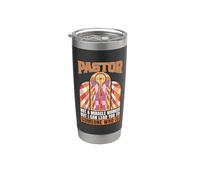 Pastor No Un Milagroso Ama Adorar Predicar Clero Vaso térmico de acero inoxidable de doble pared