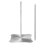 Pastor Skewer para parrilla, soporte para explicación vertical de acero inoxidable, pinchos verticales para barbacoa, soporte de insula, soporte vertical para barbacoa, soporte para coche