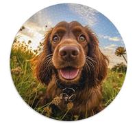 Pastoral Perro Puzzles Imposible,desafío for Adults Entretenimiento Creativo 1000 Piezas Obra De Arte De Juego De para Adultos Y Niños A Partir De 12 Años 1000pcs (67.5x67.5cm)