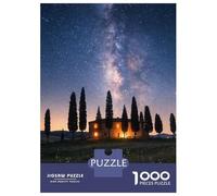 Pastoral Puzzle 1000 Piezas Cartón Puzzle Grande Adulto Difícil Campo Toscano Educa Puzzle Familiar 38x26cm/1000pcs