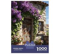 Pastoral Puzzle 1000 Piezas Cartón Puzzle Grande Adulto Relajarse Campo Toscano Puzzle Familiar Padres E Hijos 52x38cm/1000pcs