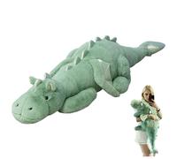 Pastoralist Animal de Peluche de dragón, Lindo Animal Relleno de Dinosaurio Verde con ala pequeña 35 Encantadora Almohada de muñecas de Pterosaur