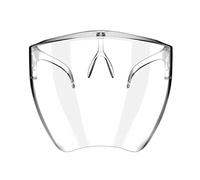 Pastoralist Máscara Facial Transparente, Escudo de Cara Transparente de máscara Protectora Visera a Prueba de Polvo de protección Completa protección