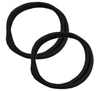 Pastoralist Men Buff Arab Buff, 2 Piezas de 2.4 Pulgadas Disfraz de ventilación Ghutra Mashada Hatta, Shemagh Wrap Rope Rope Band Arab Head Black Agal Keffiyeh Accesorios para Hombres Mujeres