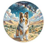 Pastores del Atlas Rompecabezas Redondo 1000p Adultos-Niños HaustiEn cambiond Circular Puzzle Niños: Familia Juego Impossible Habilidad Familiar 1000pcs (67.5x67.5cm)