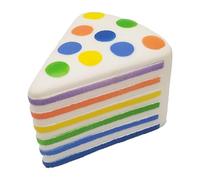 Pastry Cake Toy, Slow Rebound Fidget Toy, 3.94x3.15x2.55 Inches Sensory Fidget with Compact Size, Thermoplastic Rubber Stress Reliever, Cake Squish with Cute Style, Calming Toys for Travel