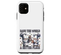 Pastry Chef Dad Gnomes Graphic Bake The World A Better Place Carcasa para iPhone 11