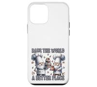 Pastry Chef Dad Gnomes Graphic Bake The World A Better Place Carcasa para iPhone 12 Mini
