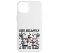 Pastry Chef Dad Gnomes Graphic Bake The World A Better Place Carcasa para iPhone 14 Plus