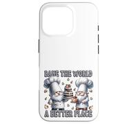 Pastry Chef Dad Gnomes Graphic Bake The World A Better Place Carcasa para iPhone 16 Pro