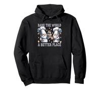 Pastry Chef Dad Gnomes Graphic Bake The World A Better Place Sudadera con Capucha