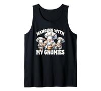 Pastry Chef GNOME Retirement Plan Hanging with My Gnomies Camiseta sin Mangas