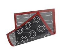 Pastry Rolling Mat - Cream Puff Baking Sheet, Reusable Non Stick Dough Board, Double Sided Printed Sarface | Cookie Pastry Preparation Tool, Food Safe Kitchen Accessory, Easy Cleaning Oven Mat