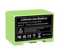PASUKTER 4000 mAh i7 batería de repuesto para iRobot Roomba i3 i3+ i4 i4+ i7 i7+ E5 E6 Serie i3 3150 i3+ 3550 e5 5150 e5150 i7158 i7550 i755020 7150 0 755 0 [14,4 V 58 Wh]