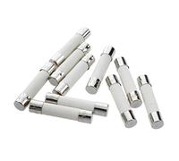 Pasyauer 10 unidades AC 250 V 15 A 6 x 30 mm rápido - Fusibles cilíndricos de cerámica + plata