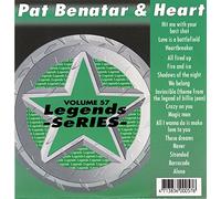 Pat Benatar & Heart Karaoke CD+G Legends #57 16 Song Disc