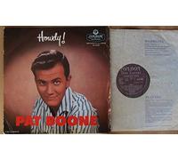 PAT BOONE - PAT BOONE Vinyl LP-Howdy! (Incl cutout,Pat Boone,James Dean,Rolf Wutherich)1957