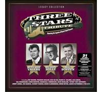 PAT BOONE - THREE STARS TRIBUTE CLEAR/BLACK
