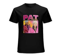 Pat Butcher T-Shirt Graphic tee For Men O-Neck Funny tee Short Sleeve Black XL