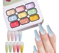 Pat Gels - Patting Gel 9-Color Multi-FunctionaNails Sculpting Gradient Glue