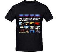 Pat Metheny Group Travels Owl - Camiseta para hombre, Negro, M