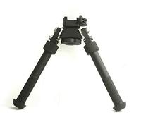 Pata bipod Sniper V8 Atlas con Montaje rápido Bipod de riel Picatinny con Montaje Negro de 6.5-9.5 Pulgadas para Rifle