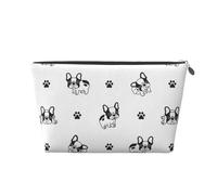 Pata de Bulldog Francés, Bolsa de artículos de tocador Bolsa de Maquillaje Bolsa de cosméticos Bolsa de artículos de tocador de Viaje portátil