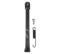 Pata de Cabra Ajustable de Hierro, Soporte Lateral Sola Pierna para Moto | Estabilidad Mejorada, Instalación Sencilla, Compatible Moto y Dirt Bike, Acabado Negro