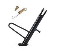 Pata de cabra ajustable universal para motocicleta, soporte lateral para estacionar, trípode para scooter soporte de rueda delantera(24cm)