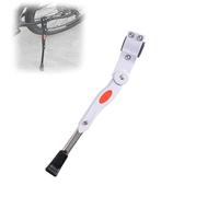 Pata de Cabra Bicicleta para Pinarello Dogma F 2017-, Soporte Ajustable de Aleación de Aluminio Caballete Lateral para Bicicleta,B White