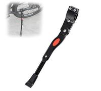 Pata de Cabra Bicicleta para Ridley Ignite SLX/Ignite A/Raft, Soporte Ajustable de Aleación de Aluminio Caballete Lateral para Bicicleta,A Black