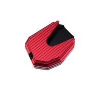 Pata De Cabra CNC para Motocicleta, Almohadillas Gruesas De Aluminio, Placa Base Antideslizante para PCX125 PCX150 2018-2019(Red)