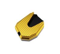 Pata De Cabra CNC para Motocicleta, Almohadillas Gruesas De Aluminio, Placa Base Antideslizante para PCX125 PCX150 2018-2019(Gold)