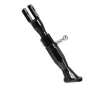 Pata de Cabra de Aleación de Aluminio Ajustable para Motocicleta | Compatible Motos Rebajadas y Suelo Irregular, Pie Antideslizante, Uso en Motocicleta y Scooter Eléctrico