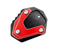 Pata De Cabra De Aluminio Para Motocicleta, Soporte Lateral, Almohadilla Ampliadora, Tapas De Válvula De Neumático De Rueda Para CB750 CB 750 Para HORNET 2023(Titanium,1)