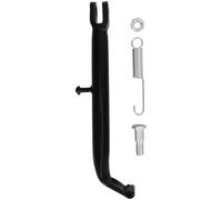 Pata de Cabra Lateral Soporte Fijo Cg125, para Motocicleta de Acero Negro | Repuesto para Aparcar en Pavimento, Apoyo Firme y Resistente al Desgaste, Uso en Taller y Garaje