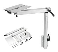 Pata de mesa desmontable ajustable - Marco de aleación de aluminio giratorio de 360 grados para accesorios de RV y uso en laptop