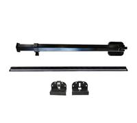 Pata de Mesa Plegable para RV, Pata de Mesa Telescópica con Riel Deslizante, Altura Ajustable de 20 A 31 Pulgadas para RV, Autocaravana, Caravana, Barco, Yate o Casa Rodante(Black,100cm/39.2in)