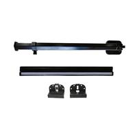 Pata de Mesa Plegable para RV, Pata de Mesa Telescópica con Riel Deslizante, Altura Ajustable de 20 A 31 Pulgadas para RV, Autocaravana, Caravana, Barco, Yate o Casa Rodante(Black,50cm/19.7in)